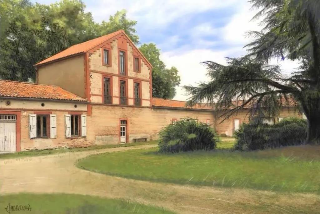 Gite Au Coeur Du Chateau Flotis Castelnau-d'Estretefonds Exterior photo